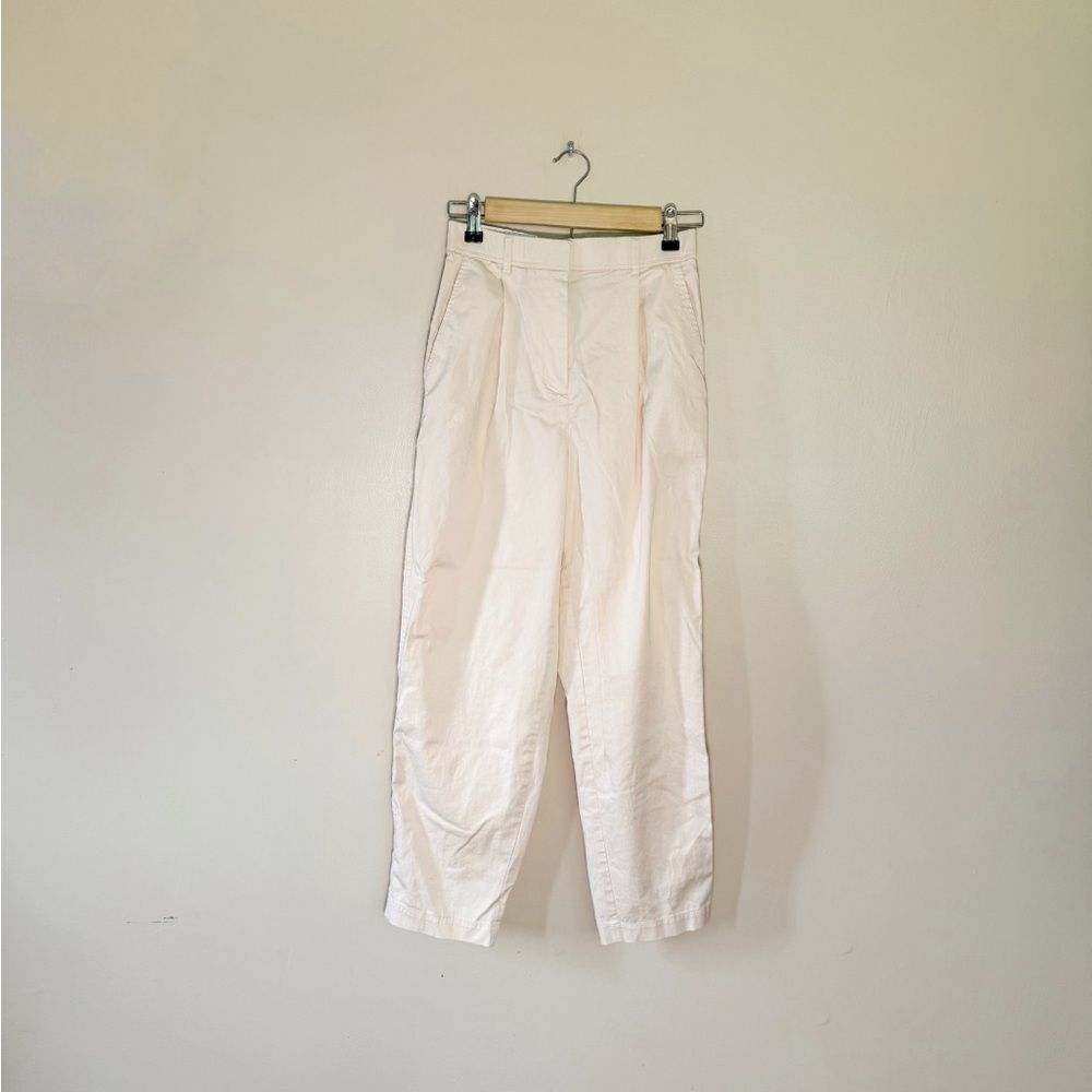 CLEARANCE! Peach J. Crew Pleated Straight Leg Pants Size 2 EUC